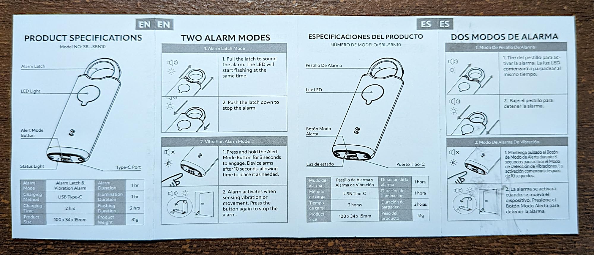 Personal Safety Alarm by Silent Beacon - 135dB Siren, Flashing Light, Pull & Vibration Activation, USB-C Rechargeable Keychain, Panic Button for Women, Seniors, Students customer photo 2