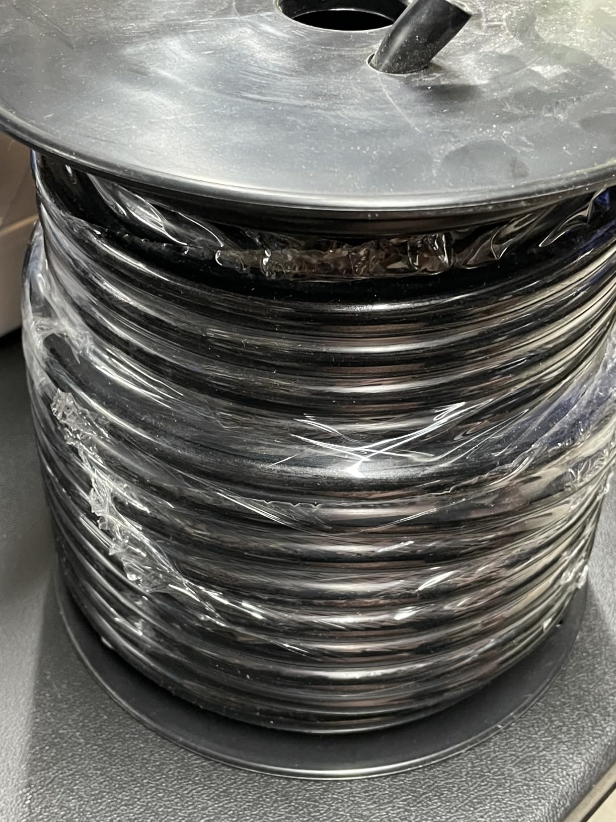 100FT 7 Way Trailer Wiring Harness, 14 Gauge 7 Conductor 30% CCA Wire Color Coded, DOT and SAE Approved Heavy Duty Trailer Wire for RV Camper Boat Utility Trailer Wiring Kit customer photo 2