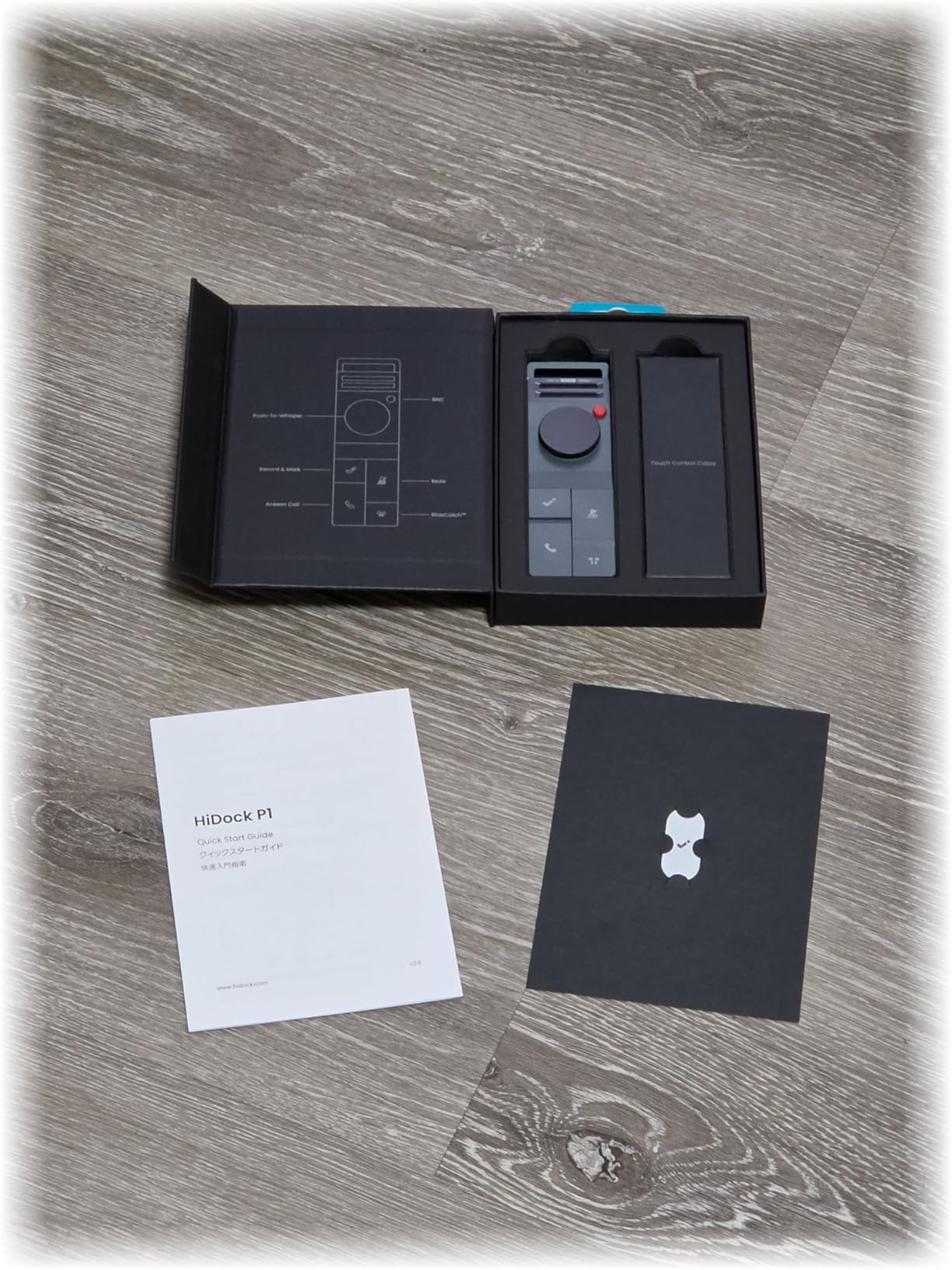 HiDock P1 AI Voice Recorder: Smart Voice Recorder Work with Wireless Earbuds Portable Digital Recording Device BlueCatch Tech Meeting Transcription Summary Playback HiNotes Control 64GB customer photo 1