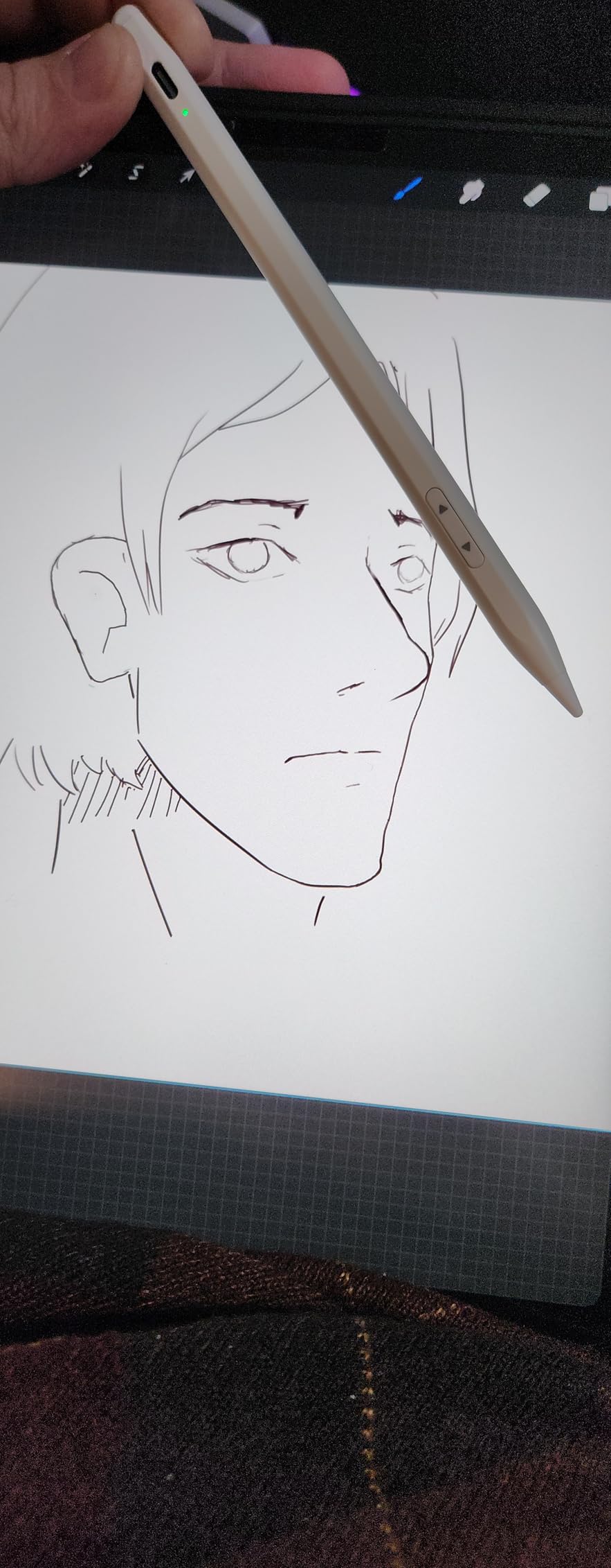 MEKO Universal Stylus Pen for Apple iPhone & Android & iPad, 2X Fast Charge Active Stylus Pencil customer photo 1