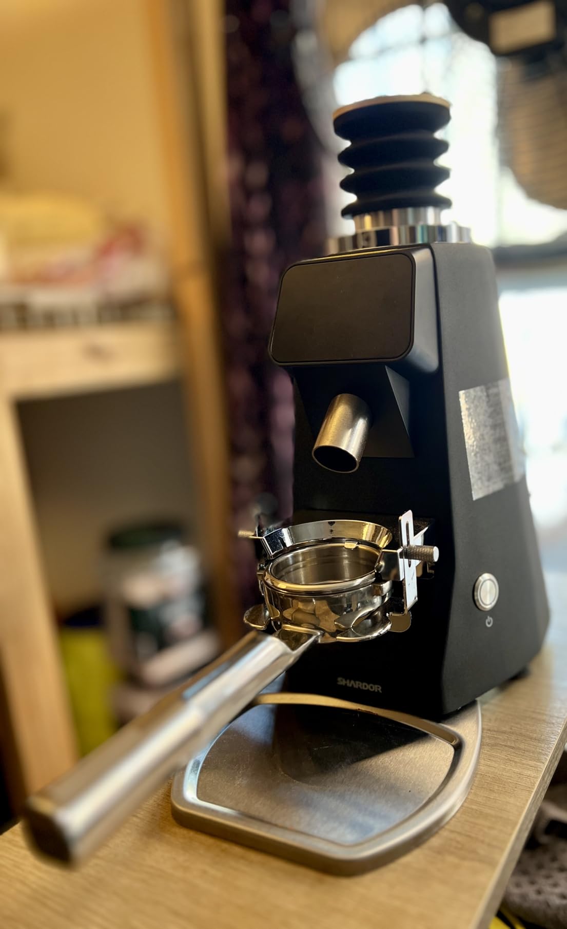 SHARDOR 64mm Burr Coffee Grinder, Electric Espresso Coffee Grinders for Home Use with Commercial-Grade Precision, 100 Grind Settings, Die-Cast Aluminum Housing, 17.6oz Hopper, Anti-Static Technology customer photo 2