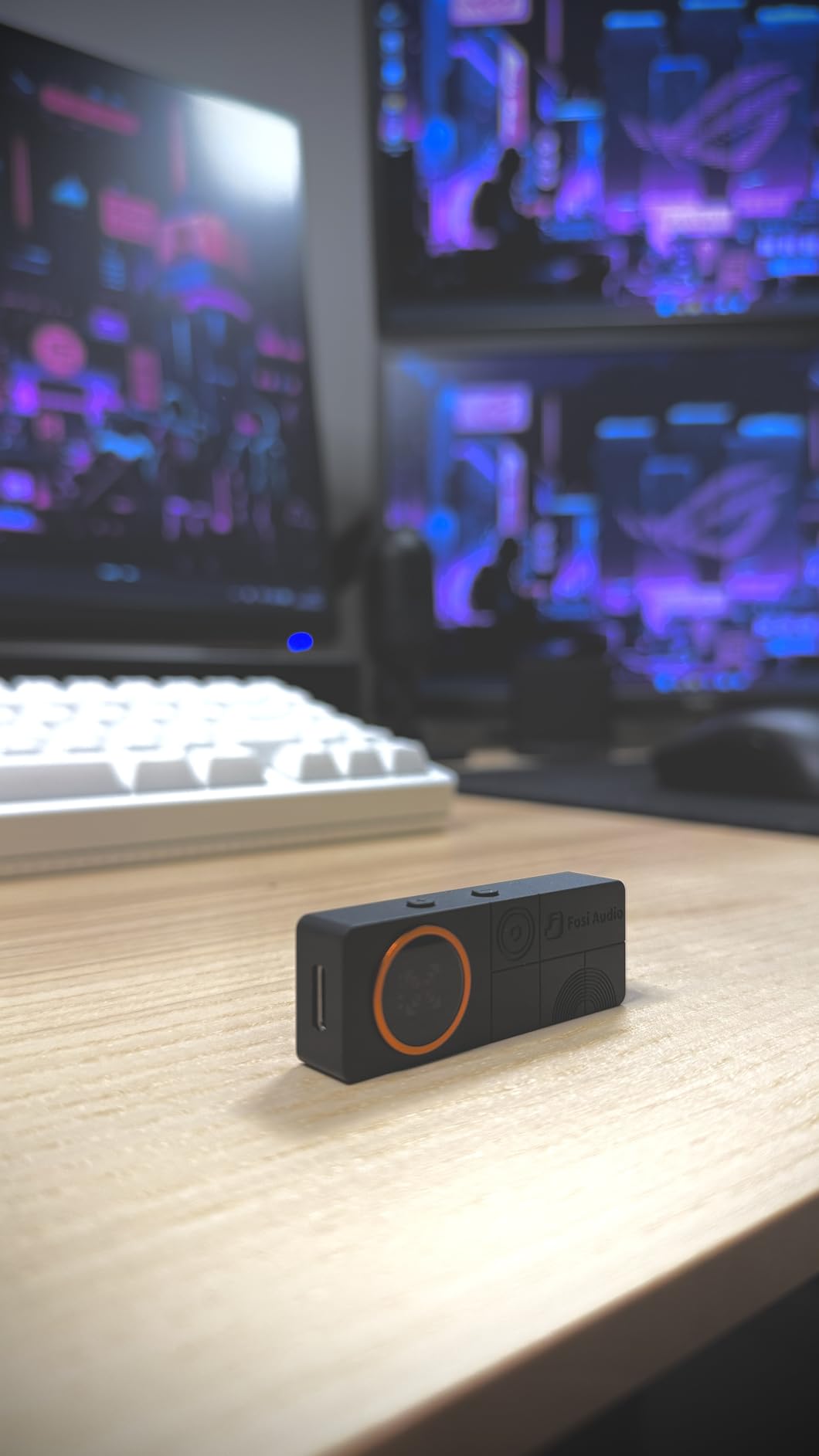 Fosi Audio DS3 USB-C DAC Amp Dongle, Portable Headphone Amplifier with Gaming 7.1 Spatial Audio, ES9039Q2M XMOS Powered, DSD512, 3.5mm Single 4.4mm Balanced, HiFi Amps for PC/Phone/PS5/Switch customer photo 1