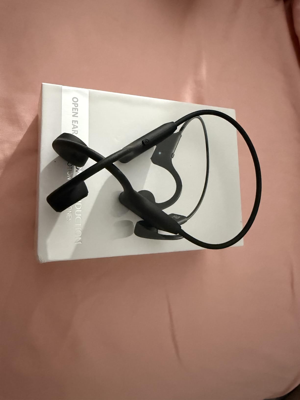 Bone Conduction Headphones, Bluetooth 5.4 Open Ear Headphones, 12Hrs Playtime Wireless Earbuds with Mic, Lightweight Comfort, IPX5 Waterproof Running Headphones for Gym, Cycling, Outdoor customer photo 2