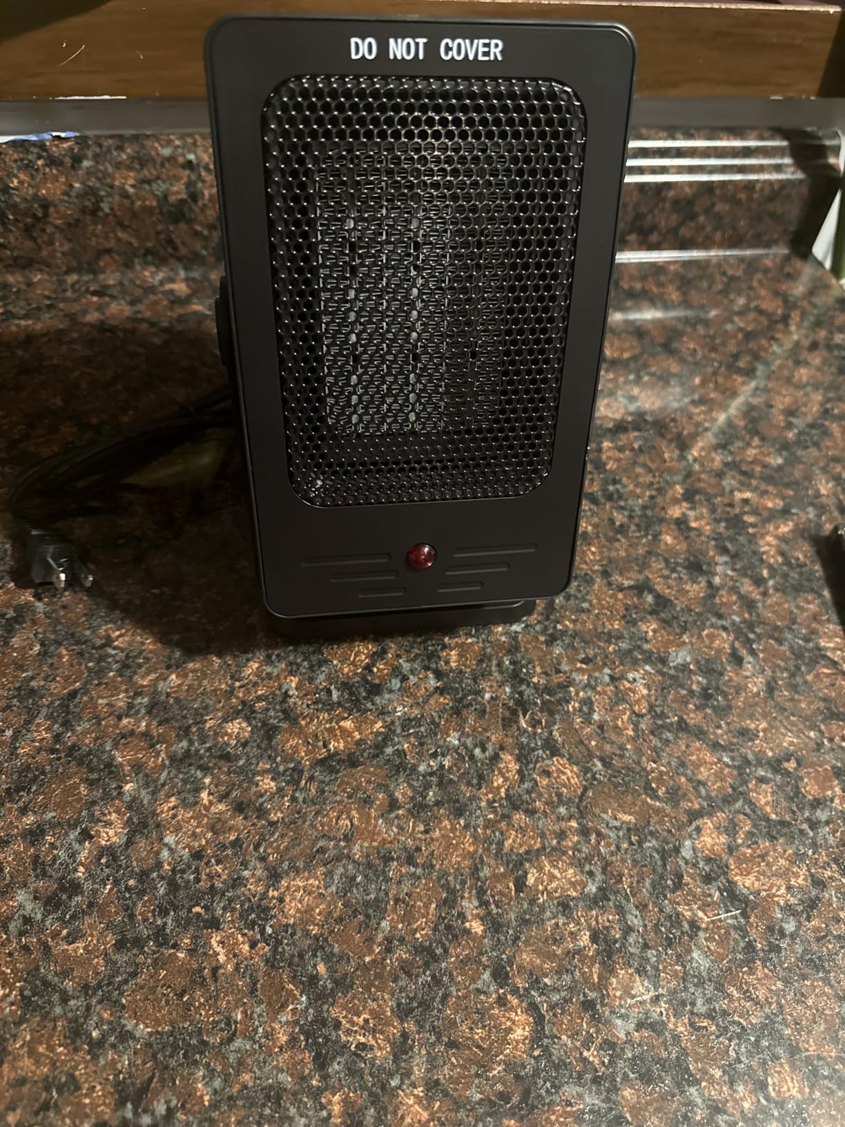 Space Heater for Indoor Use, Desktop Small PTC Heater with 2s Fast Heating, Tip-Over&Overheat Protection, 60°Adjustable Angle Portable Personal Electric Heater for Office, Bedroom, Garage customer photo 1