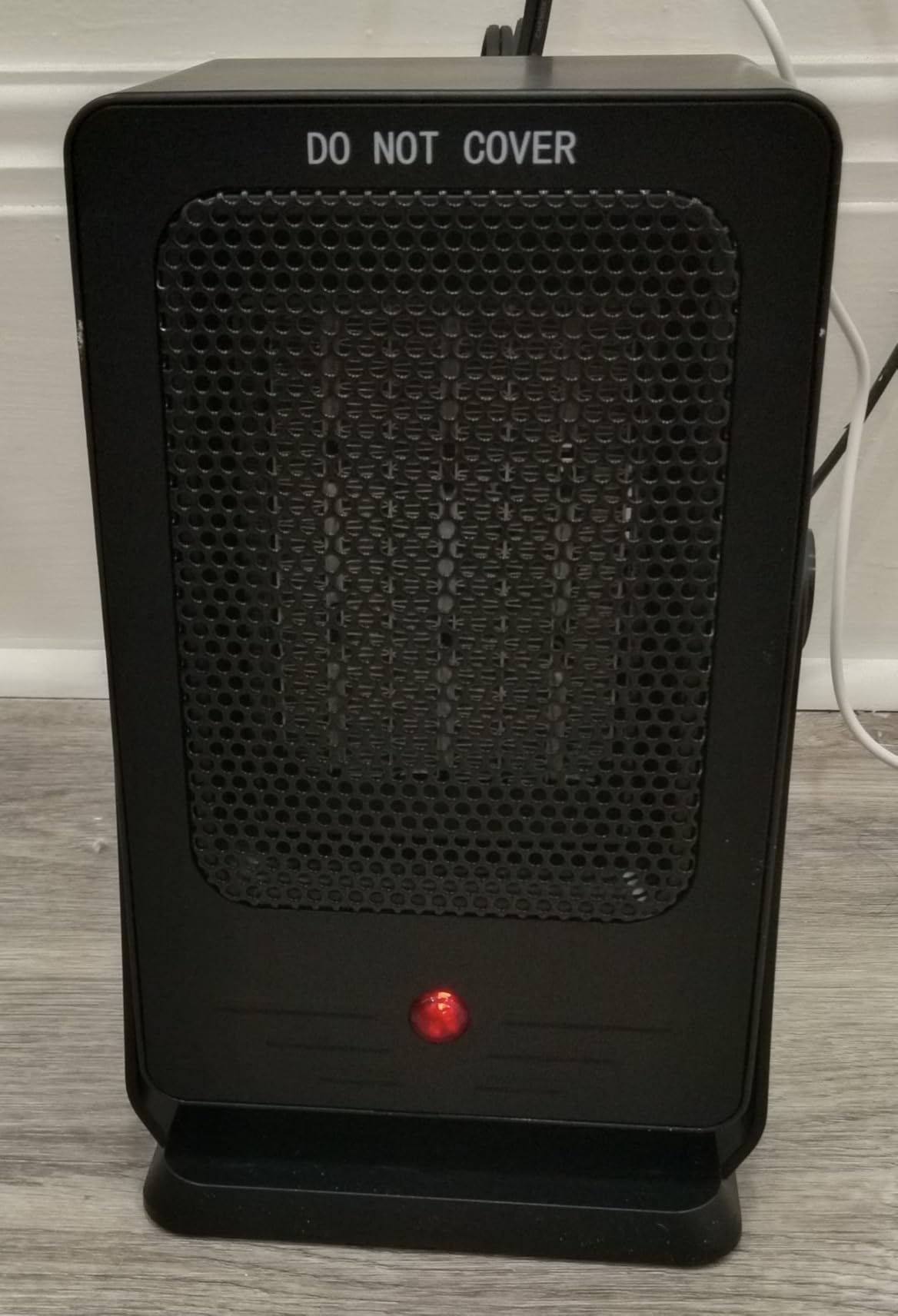 Space Heater for Indoor Use, Desktop Small PTC Heater with 2s Fast Heating, Tip-Over&Overheat Protection, 60°Adjustable Angle Portable Personal Electric Heater for Office, Bedroom, Garage customer photo 2