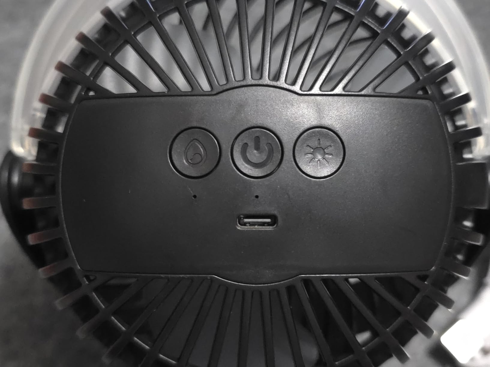 SWEETFULL Portable Misting Clip On Fan, USB-C Rechargeable Mini Personal Cooling Fan with 4 Speeds, 360° Rotatable customer photo 2