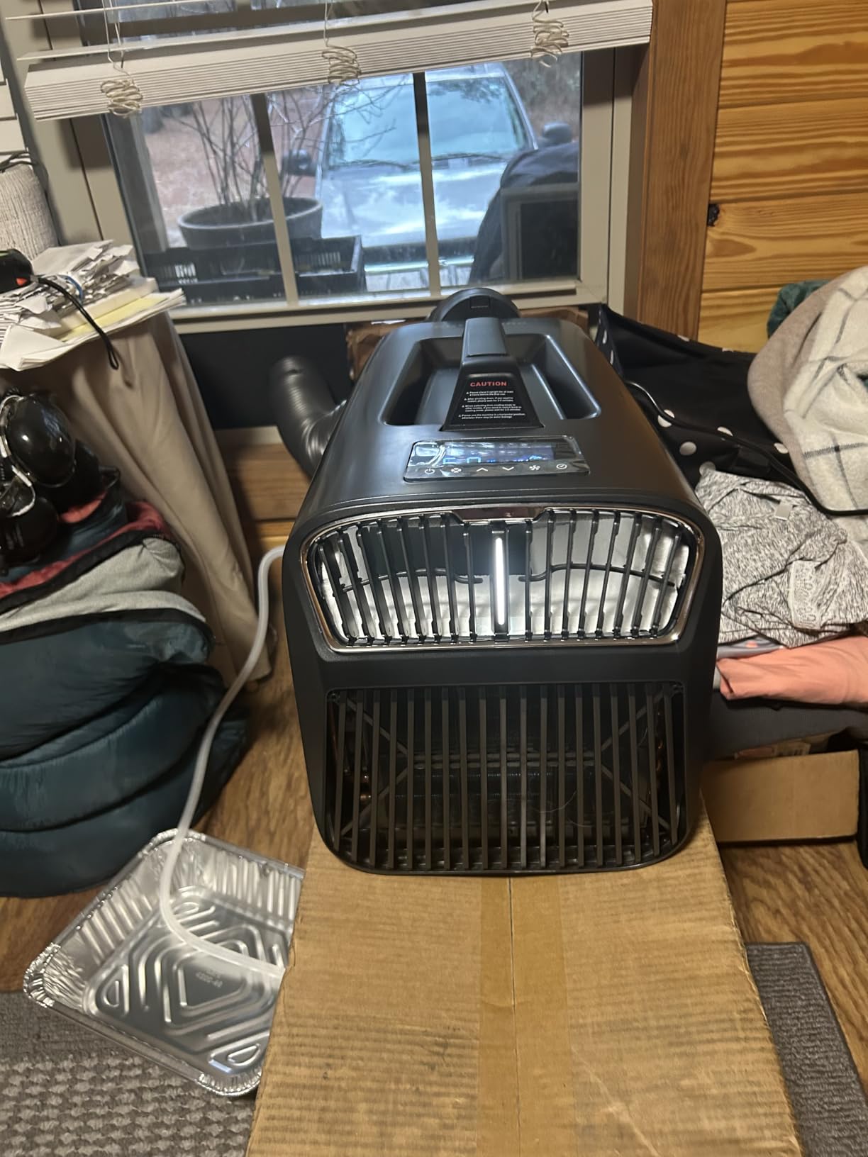BAYKUL Portable Tent Air Conditioners,6800 BTU Heating, 7500 BTU Cooling, Heating 6-in-1 Portable Air Conditioner, Compact Design, Outdoor or Indoor Use, Picnics, Truck, RV, Van Parking Cooling customer photo 1