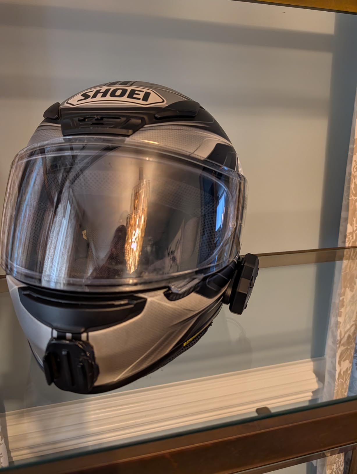 N8 8 Riders Mesh Motorcycle Helmet Communication System, Motorcycle Bluetooth Headset V5.4 with Audio Multitasking/Music Sharing, 45mm Helmet Speakers Intercom for ATV/Snowmobile/Ski, 2 Pack customer photo 1