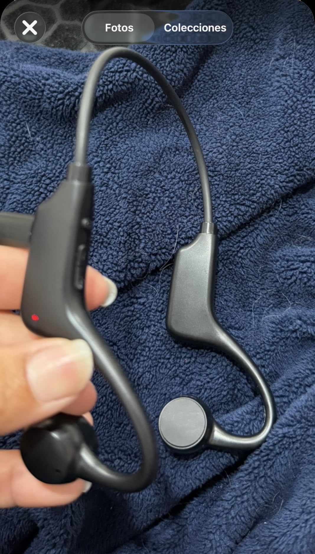 Bone Conduction Headphones Open Ear, 3 EQ Modes Bluetooth 6.0 with Mic, Anti-Leak Directional HD Audio, Skin-Friendly Comfort, IP65 Waterproof Running Headphones Earbuds customer photo 1
