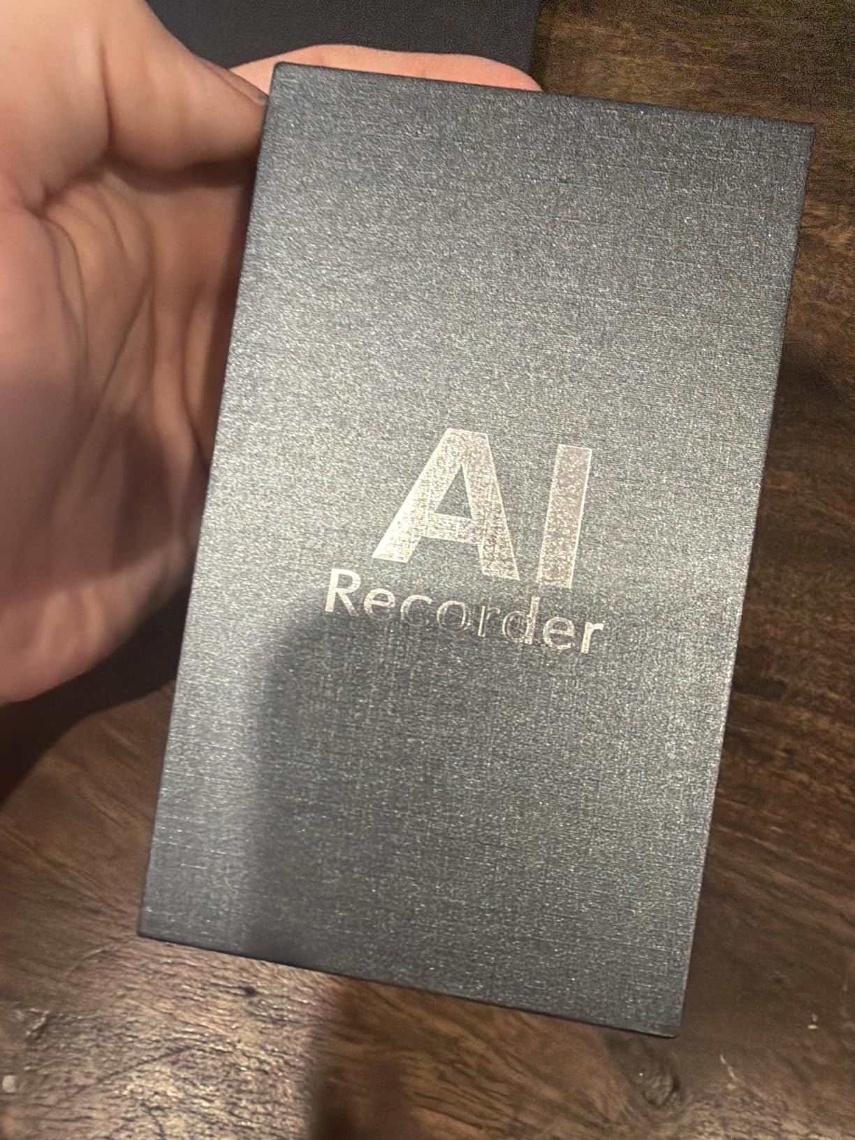 Upgraded Full Touchscreen AI Voice Recorder with Playback, Smart Digital Audio Recorder with Transcription to Text, 80GB Large Memory Recording Device for Meetings Lectures Interviews customer photo 1