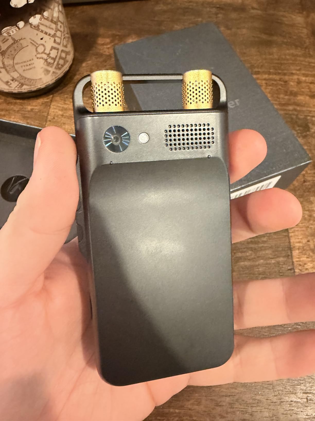 Upgraded Full Touchscreen AI Voice Recorder with Playback, Smart Digital Audio Recorder with Transcription to Text, 80GB Large Memory Recording Device for Meetings Lectures Interviews customer photo 2