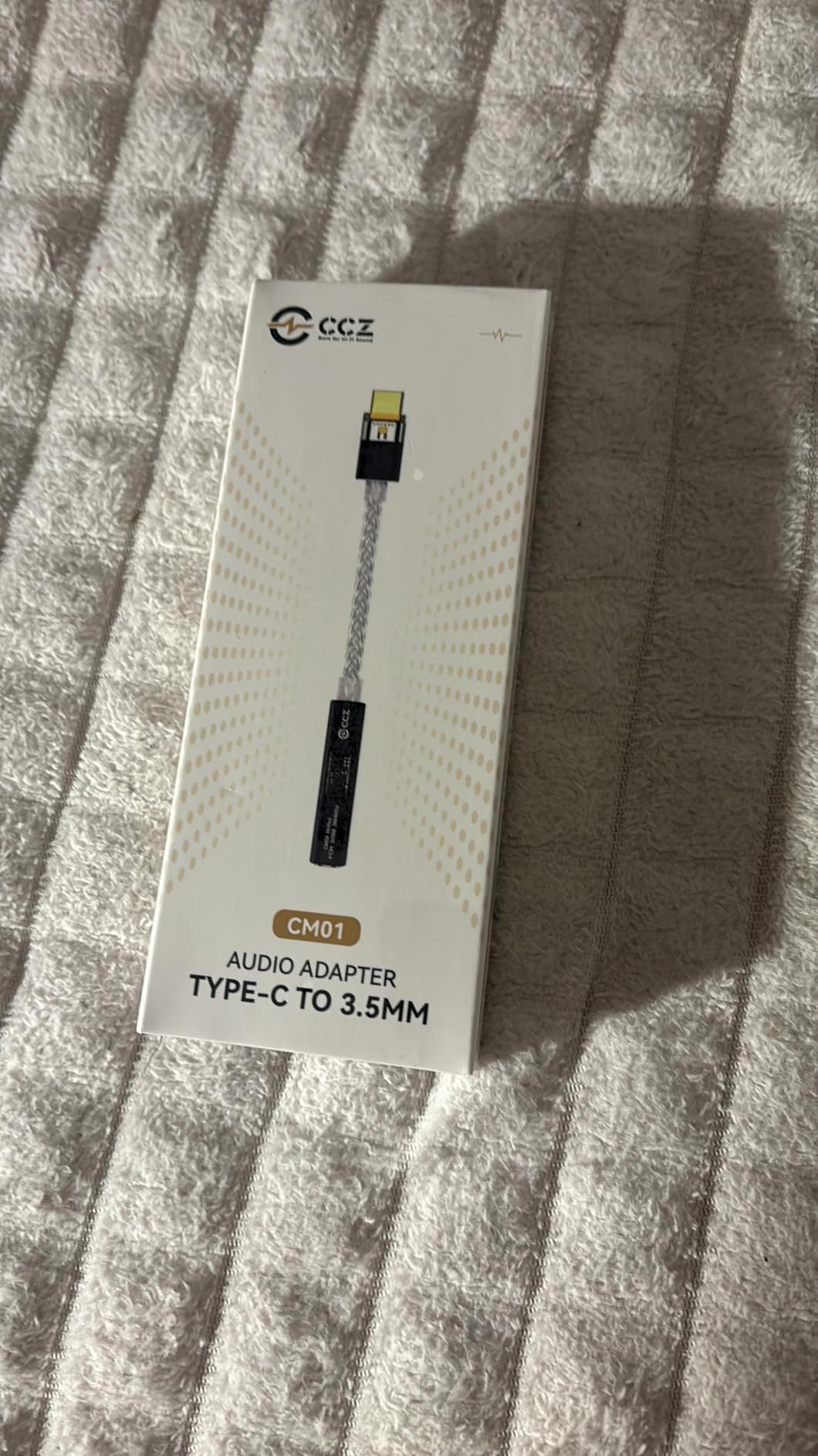 2026 Latest USB C DAC Audio Adapter with Headphone Amplifier, USB C to 3.5mm Audio Adapter for Wired Headphones, Hi-Res Type C DAC Compatible with iPhone 15, Android, Laptop & Tablet (DAC black) customer photo 1