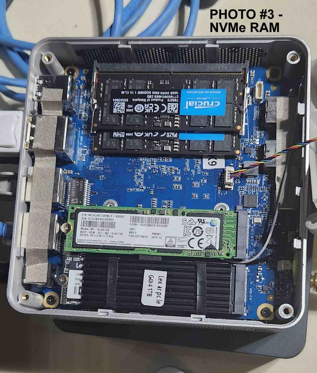 GMKtec AI Mini PC Gaming Desktop Computer Intel Core Ultra 7 Processor 256V (8C/8T Turbo 4.8 GHz), NPU: 47 Tops - GPU: 64 Tops, Intel ARC 140V, 16GB LPDDR5X 8533 MT/s, 1TB SSD, 5GbE LAN, Dual USB4 customer photo 2