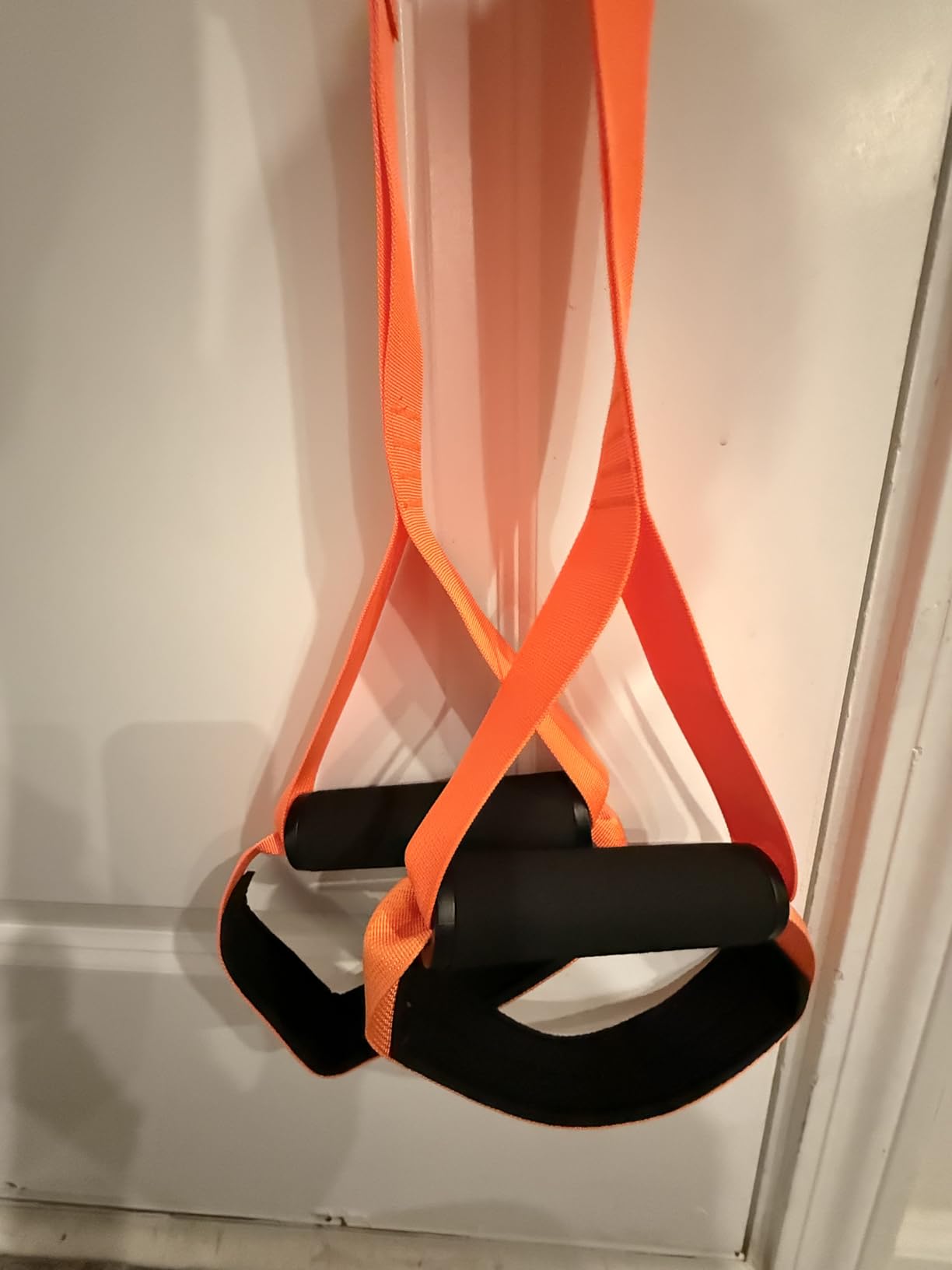 TOBWOLF Home Suspension Straps Training Kit, All in One Compact Resistance Trainer Straps & Door Anchors, Suitable for Home Gyms, Travel, Core Training & Full-Body Fitness customer photo 2