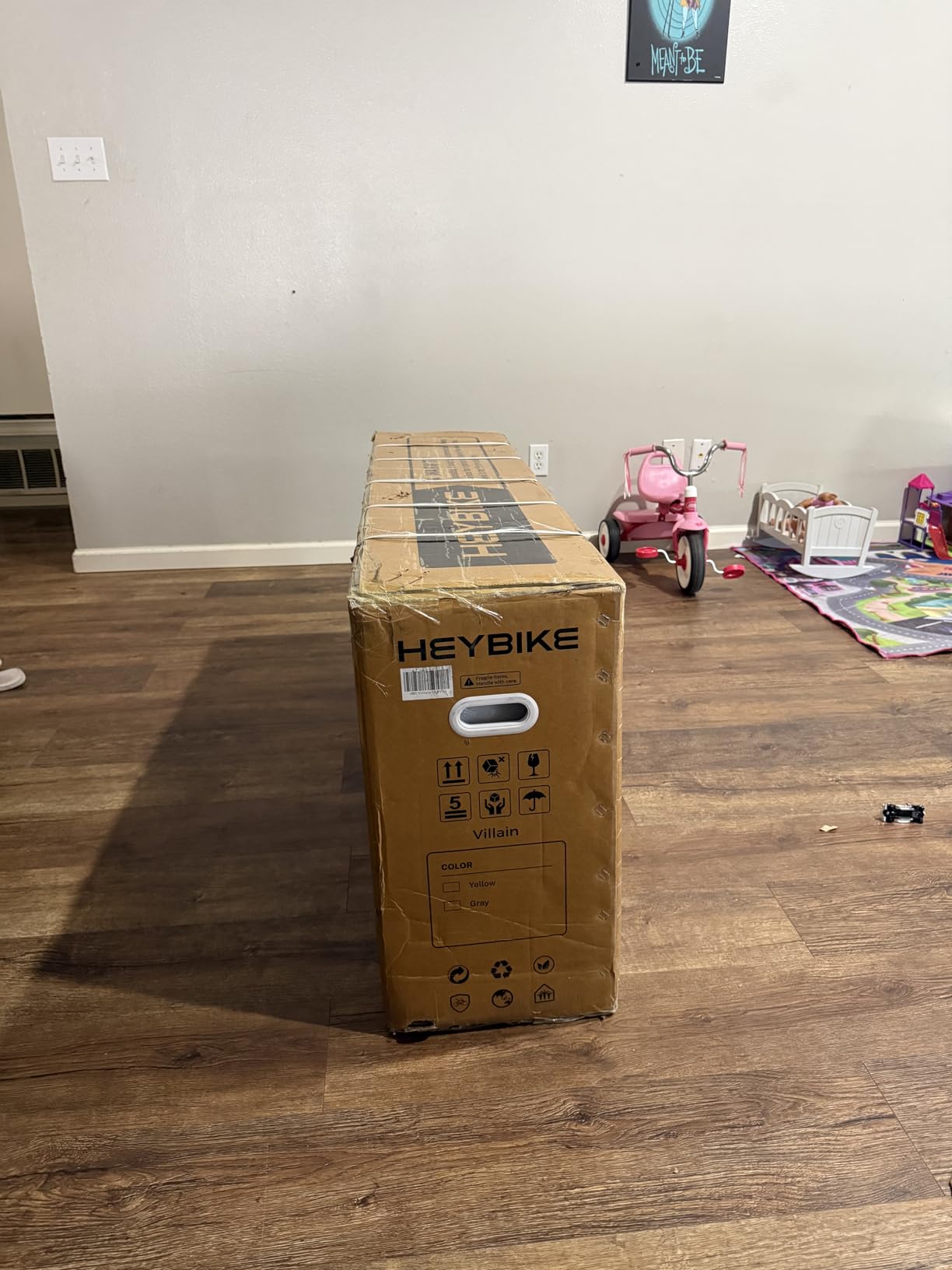 Heybike Villain Electric Dirt Bike with 4160W Motor, 52V 26AH E Dirt Bike, 14/12