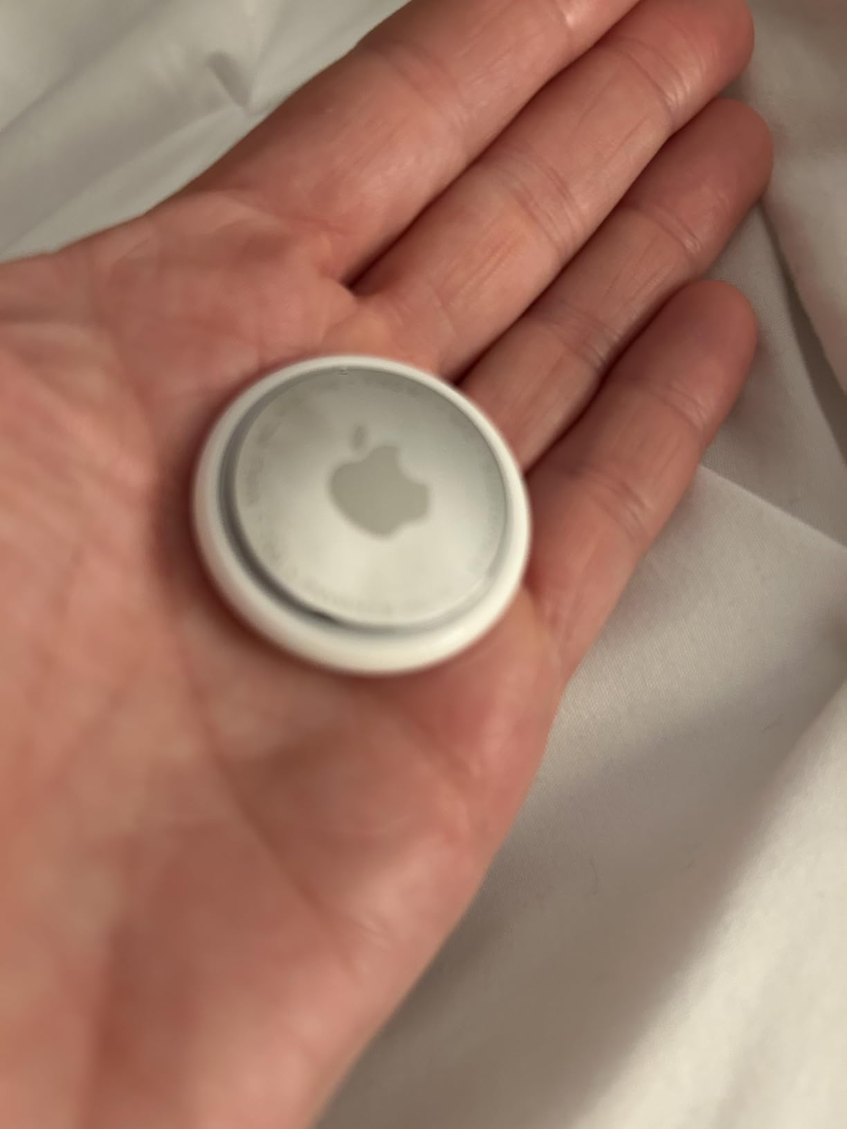 Apple AirTag (2nd Generation) - 4 Pack: Tracker for Keychain, Wallet, and More; Locator with Sound; Simple One-Tap Setup with iPhone or iPad customer photo 2