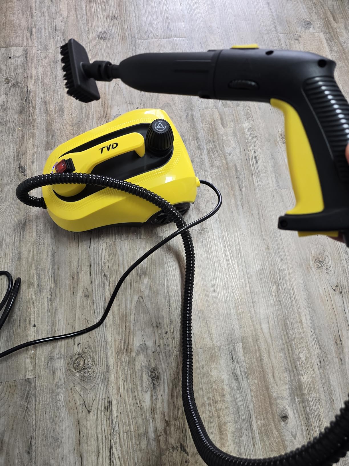 TVD Steam Cleaner, Steamer for Cleaning with 26 Accessories, Steam Cleaner for Home with 5M Extra-Long Power Cord for Home Floor Cleaning, Tile Detailing, Grout, Upholstery customer photo 2
