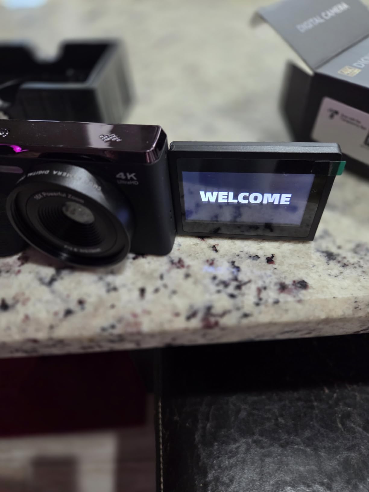 4K Digital Camera for Photography & Travel, 56MP Autofocus Vlogging Camera with 3