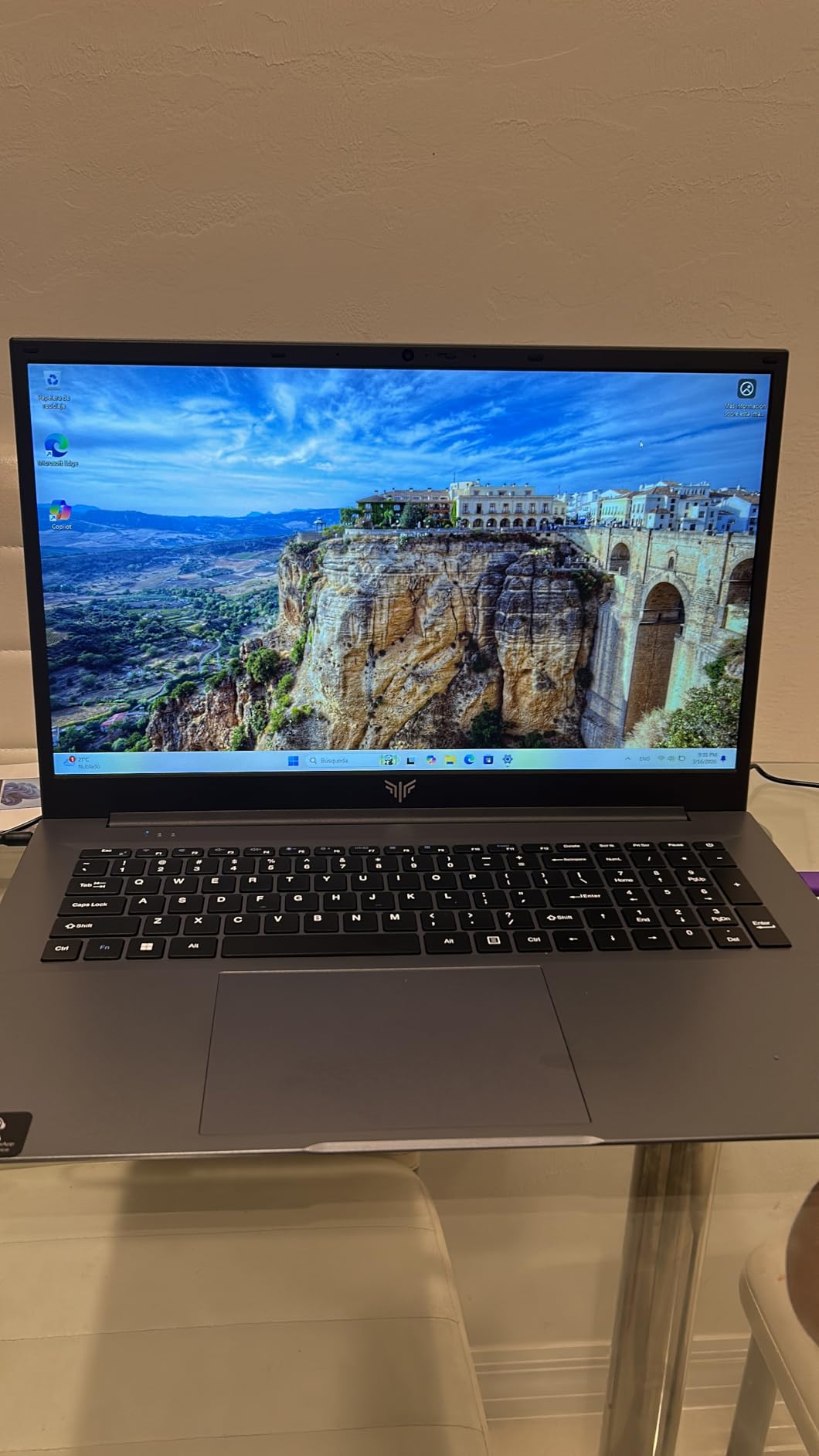 Laptop with AMD Ryzen 7000 Series Processor(Up to 4.3GHz),ΑMD Radeon Graphics,16GB DDR4 512GB NVMe SSD, Wi-Fi 6,Type-C,15.6