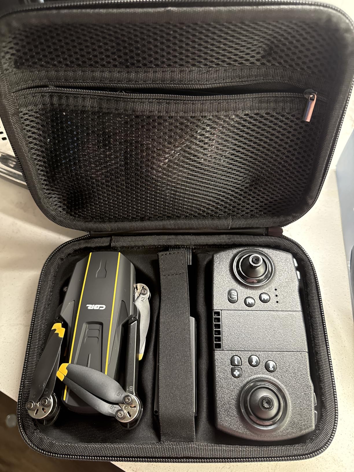 GPS Drone with EIS 4K Camera for Adults Kids, RC Drones with 4.5 inch HD Screen on Controller, Auto Return, 3 Batteries for 90 min Flight Time, 3280 FT Long Control Range Transmission, Circle Fly and Follow Me Mode, Foldable Quadcopter for Beginner Kids Gifts Toy, Under 249g customer photo 2