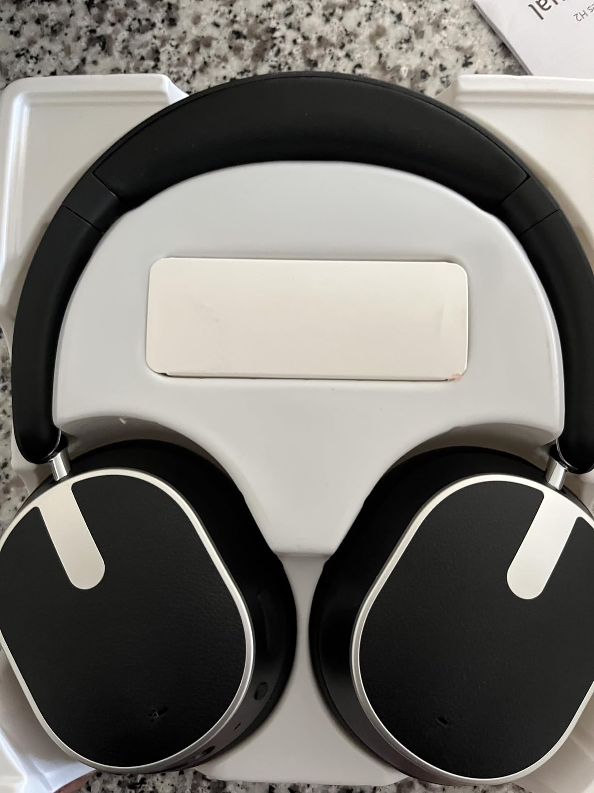 Hybrid Active Noise Cancelling Bluetooth Headphones, Bluetooth 6.0 Over Ear Wireless Headphones with 60H Playtime, Hi-Res Audio, Deep Bass, Memory Foam Ear Cups for Home Office Travel Black customer photo 1