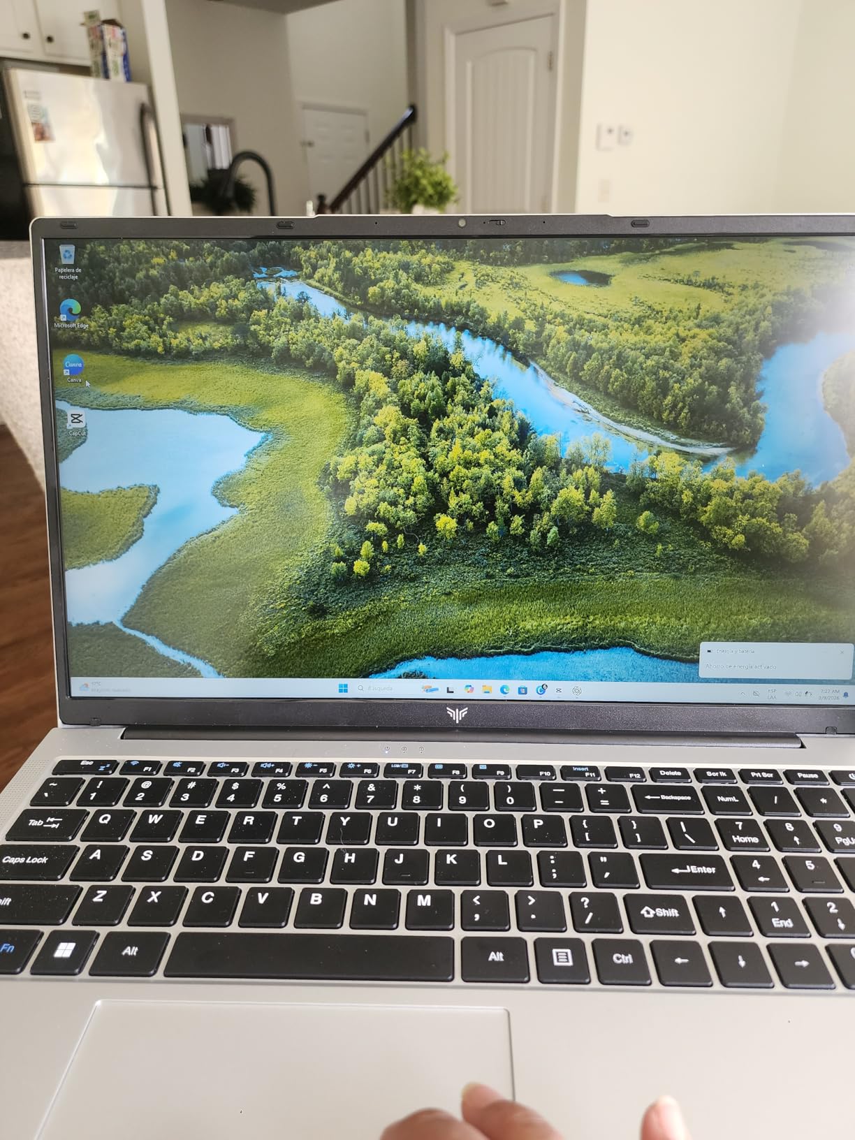 17.3 Inch Laptop, AMD Ryzen 4300U Processor, 16GB RAM 512GB SSD, 2026 Laptop Computer, Windows 11, Webcam, Work/Business Laptop, Wi-Fi, Type-C, 62.7Wh Battery, Numeric Keypad customer photo 1