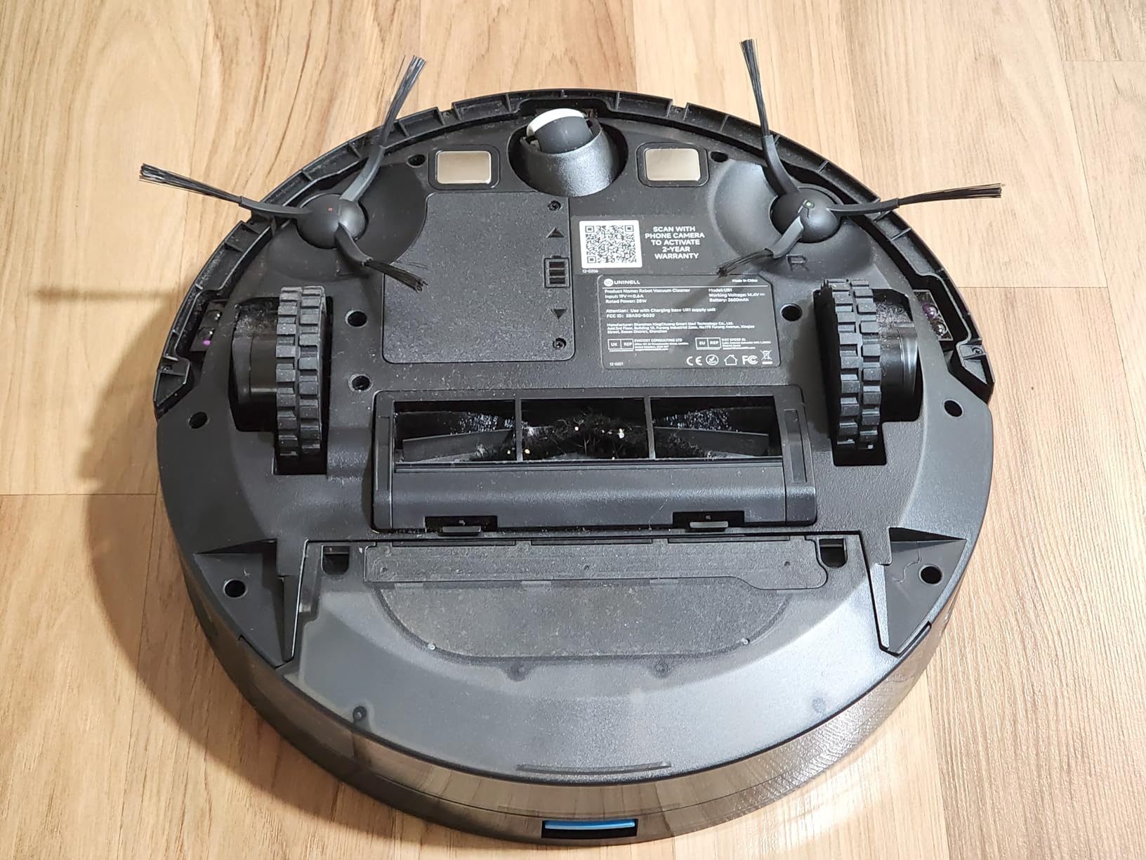 Robot Vacuum and Mop Combo,5000Pa Robotic Vacuum Cleaner,180mins Runtime Vacuum Robot with App/Remote/Alexa Control, Ideal for Hard Floor/Carpet/Pet Hair, Self-Charge,Schedule Clean(UR1) customer photo 2