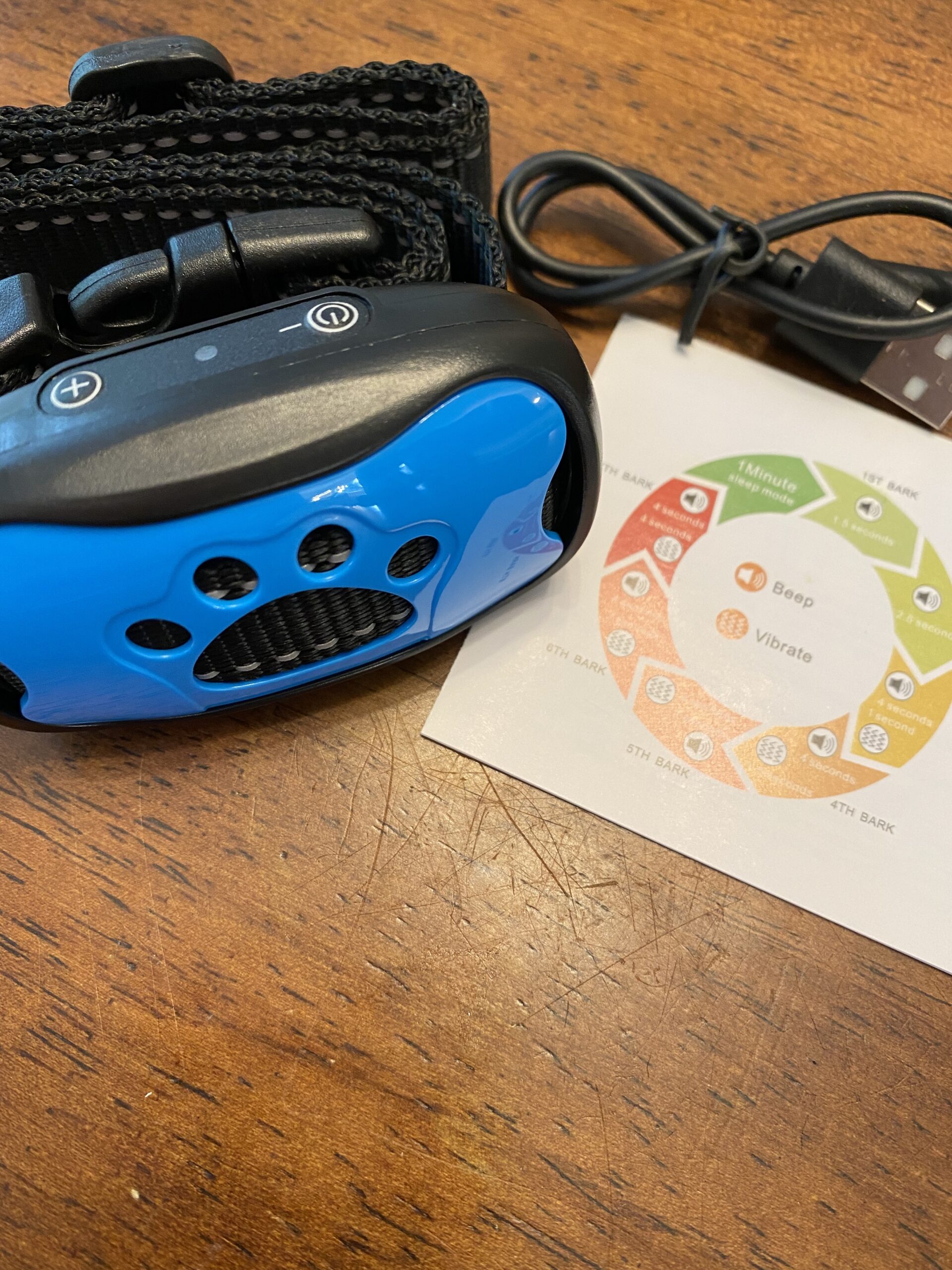 WIEZ GPS Wireless Dog Fence, Electric Dog Fence for Outdoor, Pet Containment System with Waterproof Collar, Adjustable Range 98-3280 FT, Harmless and Suitable for Most Dogs customer photo 1