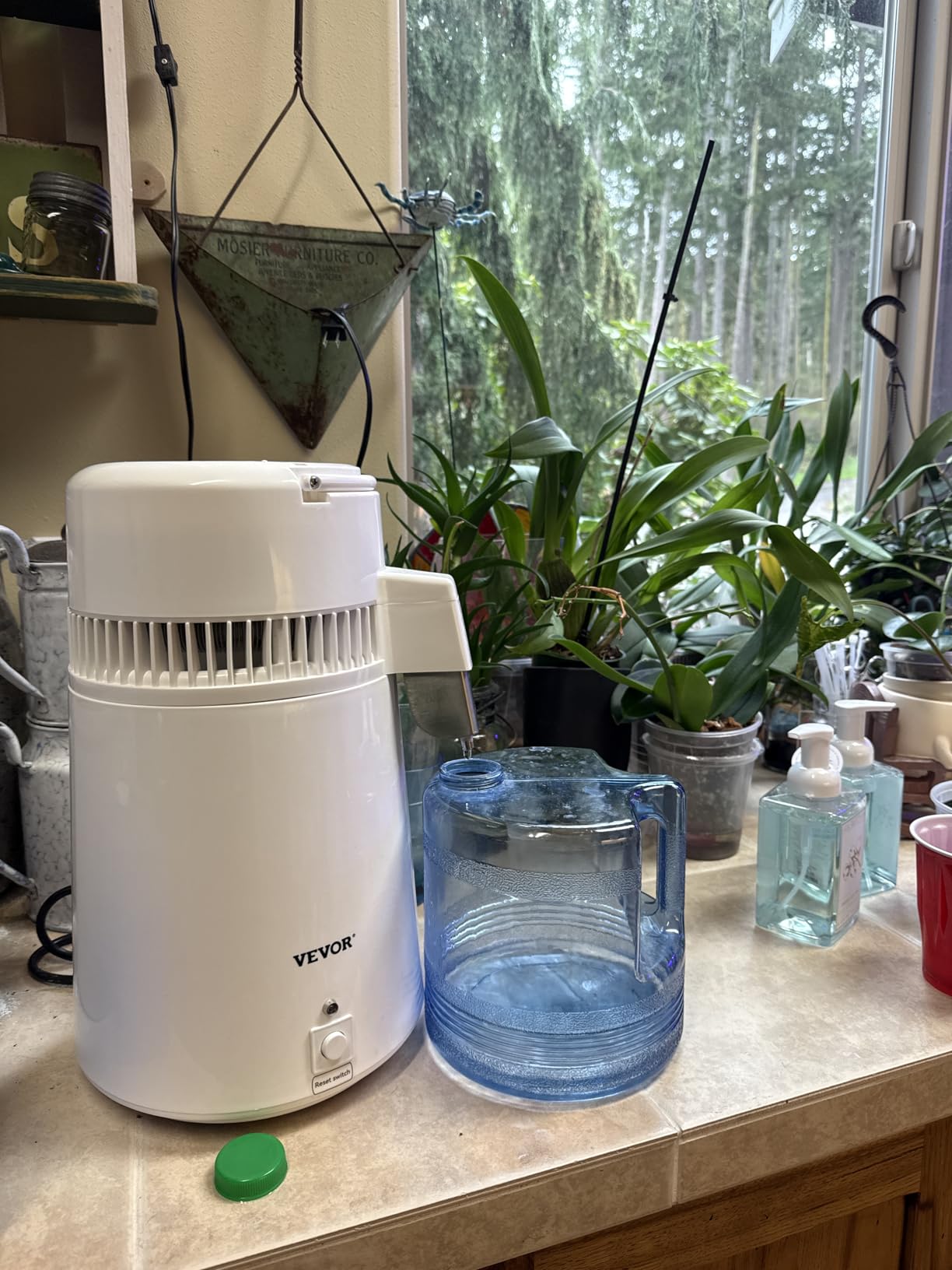 VEVOR Water Distiller, 6L / 1.6 Gallon Countertop Water Distiller for Home, 900W Distilled Water Maker with BPA-Free Plastic Container, 304 Stainless Steel Interior, Distilling for Drinking Water customer photo 2