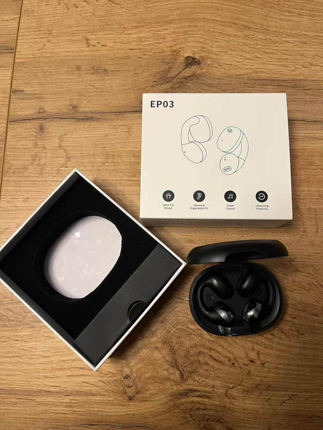 PSIER Bone Conduction Air Conduction Swimming Headphones with Dual Driver, IPX8 Waterproof Open Ear Headphones MP3 Mode Built in 32GB Memory 8H Playtime Bluetooth 6.0 Ear Buds for Sports, Underwater customer photo 2