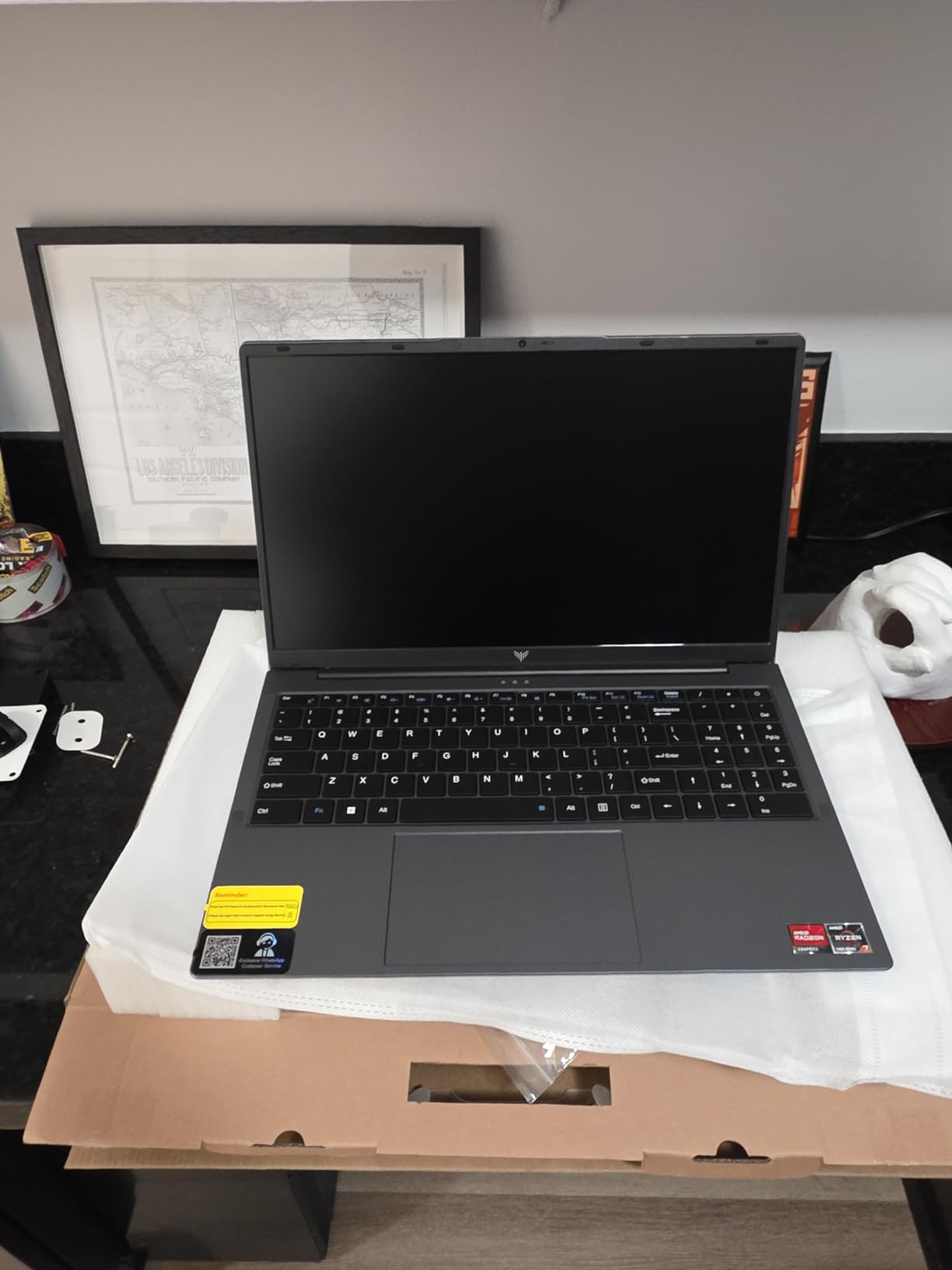 KAIGERR 2026 New Light Gaming Laptop, 15.6inch Laptop Computer with AMD Ryzen 7 7730U(8C/16T, Up to 4.5GHz), 16GB RAM 512GB NVMe SSD Windows 11 Laptop, Radeon RX Vega 8 Graphics, WiFi 6 customer photo 1