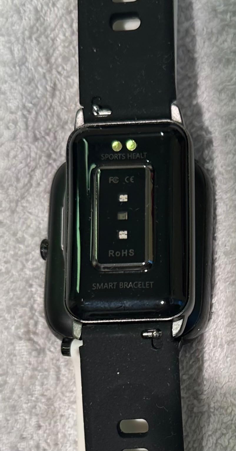 Smart Watch Fitness Tracker with 24/7 Heart Rate, Blood Oxygen Blood Pressure Monitor Sleep Tracker 120 Sports Modes Activity Trackers Step Calorie Counter IP68 Waterproof for Andriod iPhone Women Men customer photo 1