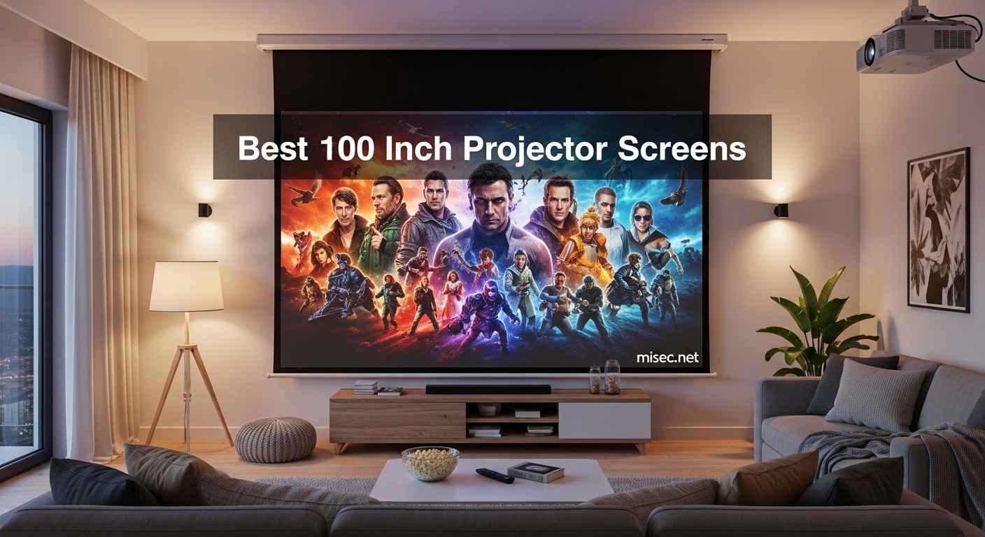 Best 100 Inch Projector Screens