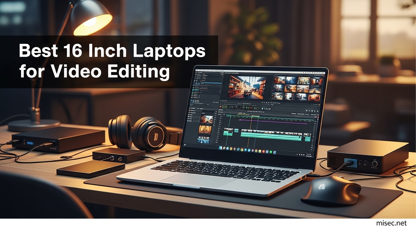 Best 16 Inch Laptops for Video Editing