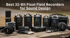 Best 32-Bit Float Field Recorders for Sound Design