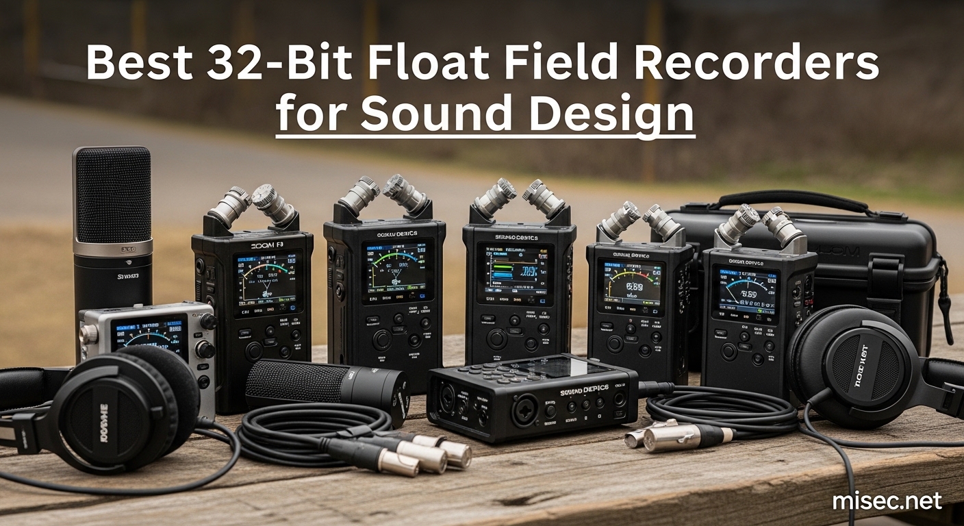 Best 32-Bit Float Field Recorders for Sound Design