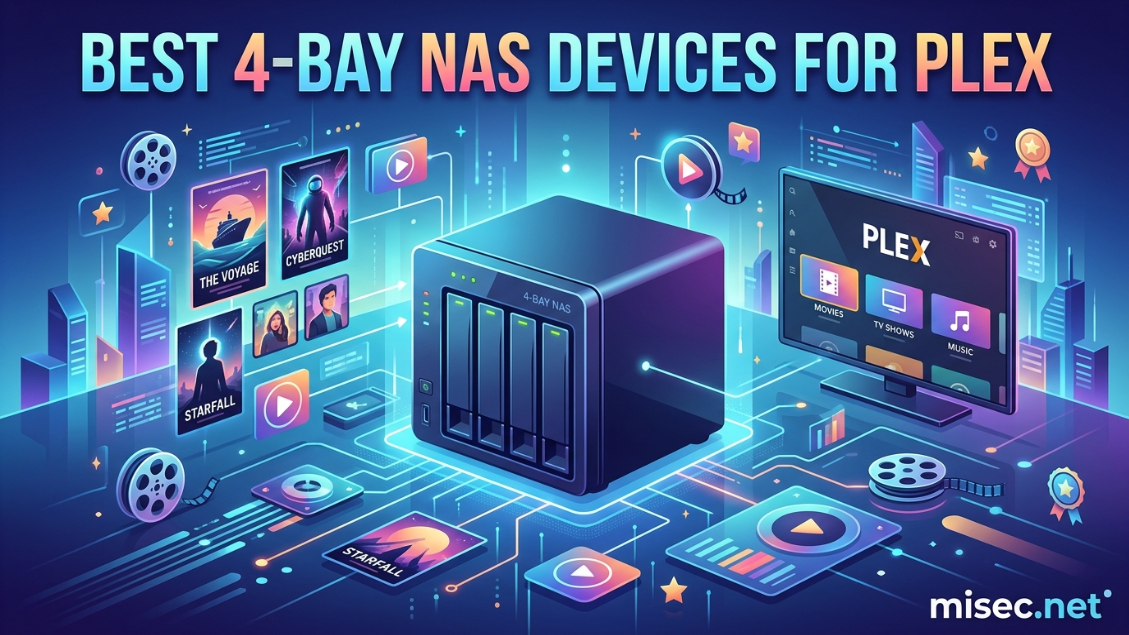 Best 4-Bay NAS Devices for Plex