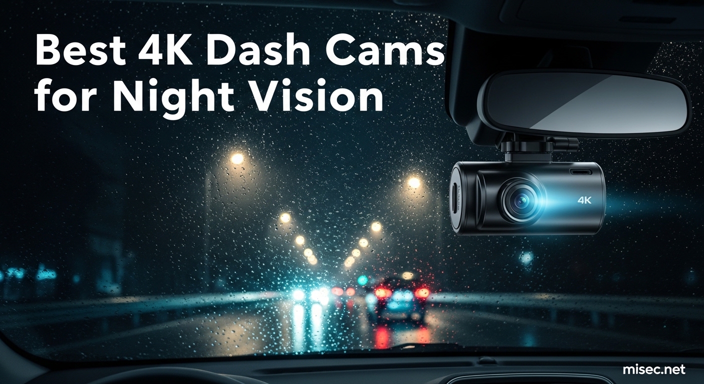 Best 4K Dash Cams for Night Vision