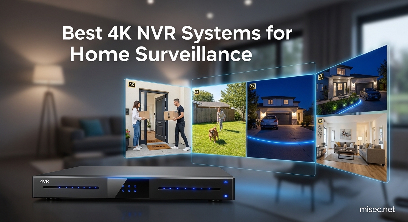 Best 4K NVR Systems for Home Surveillance