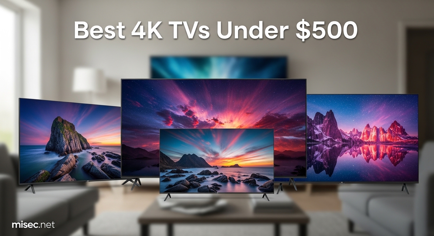 Best 4K TVs Under $500