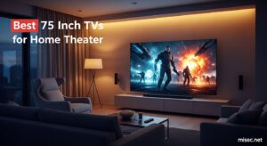 Best 75 Inch TVs for Home Theater