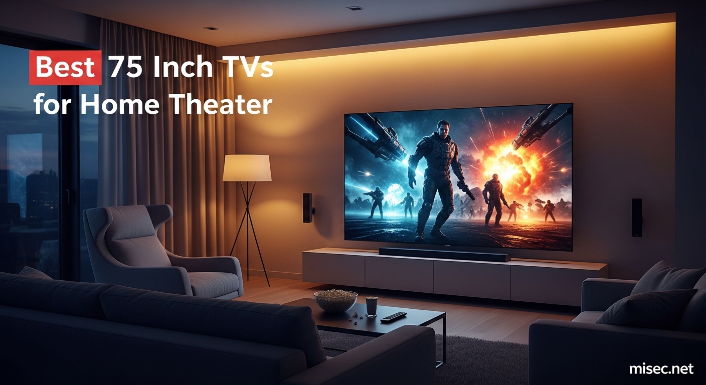 Best 75 Inch TVs for Home Theater