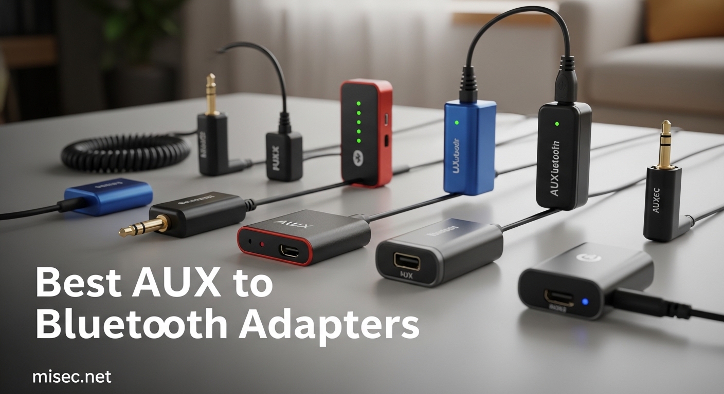 Best AUX to Bluetooth Adapters