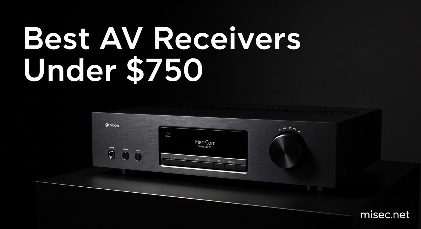 Best AV Receivers Under $750