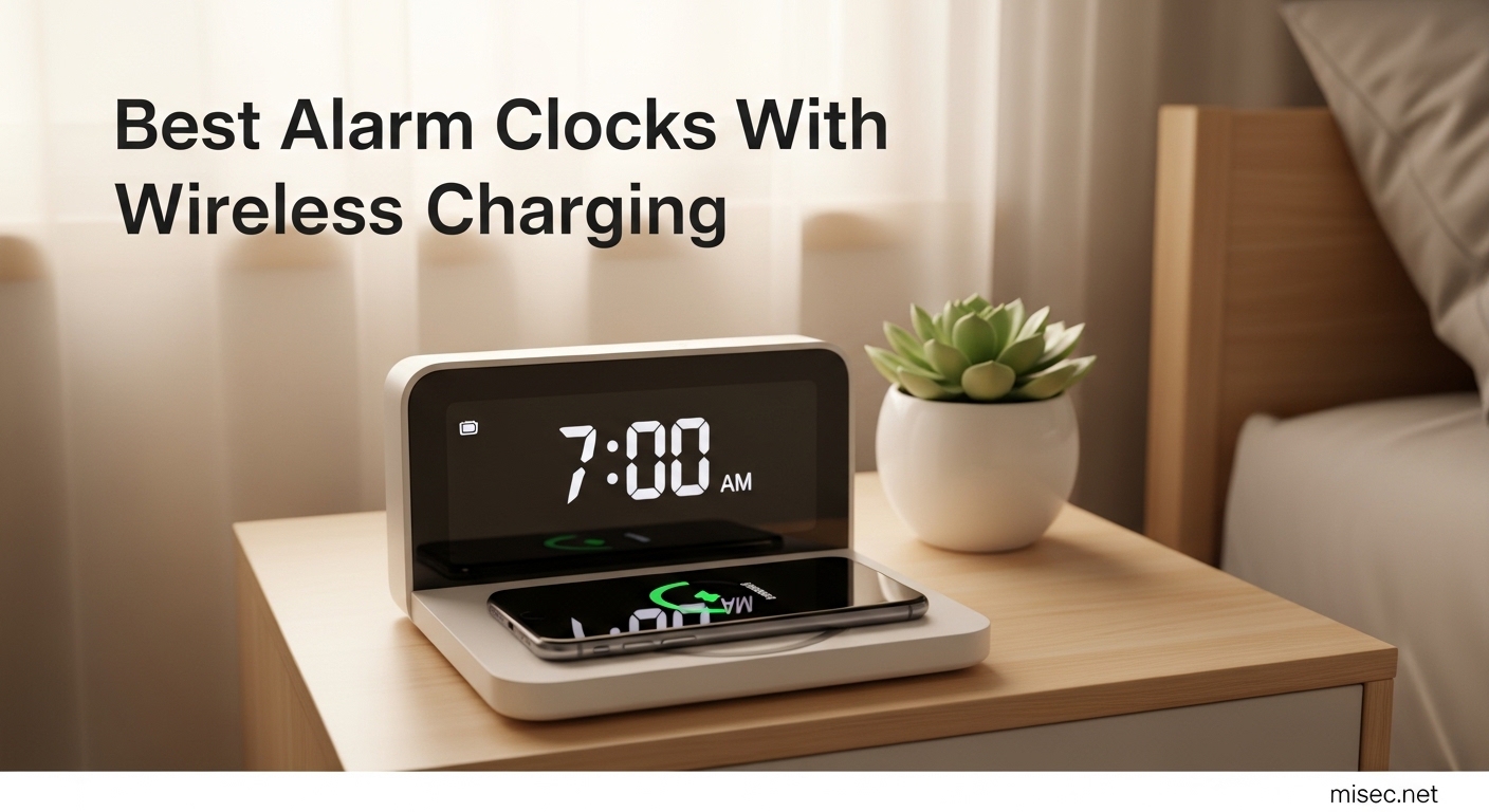 Best Alarm Clocks With Wireless Charging