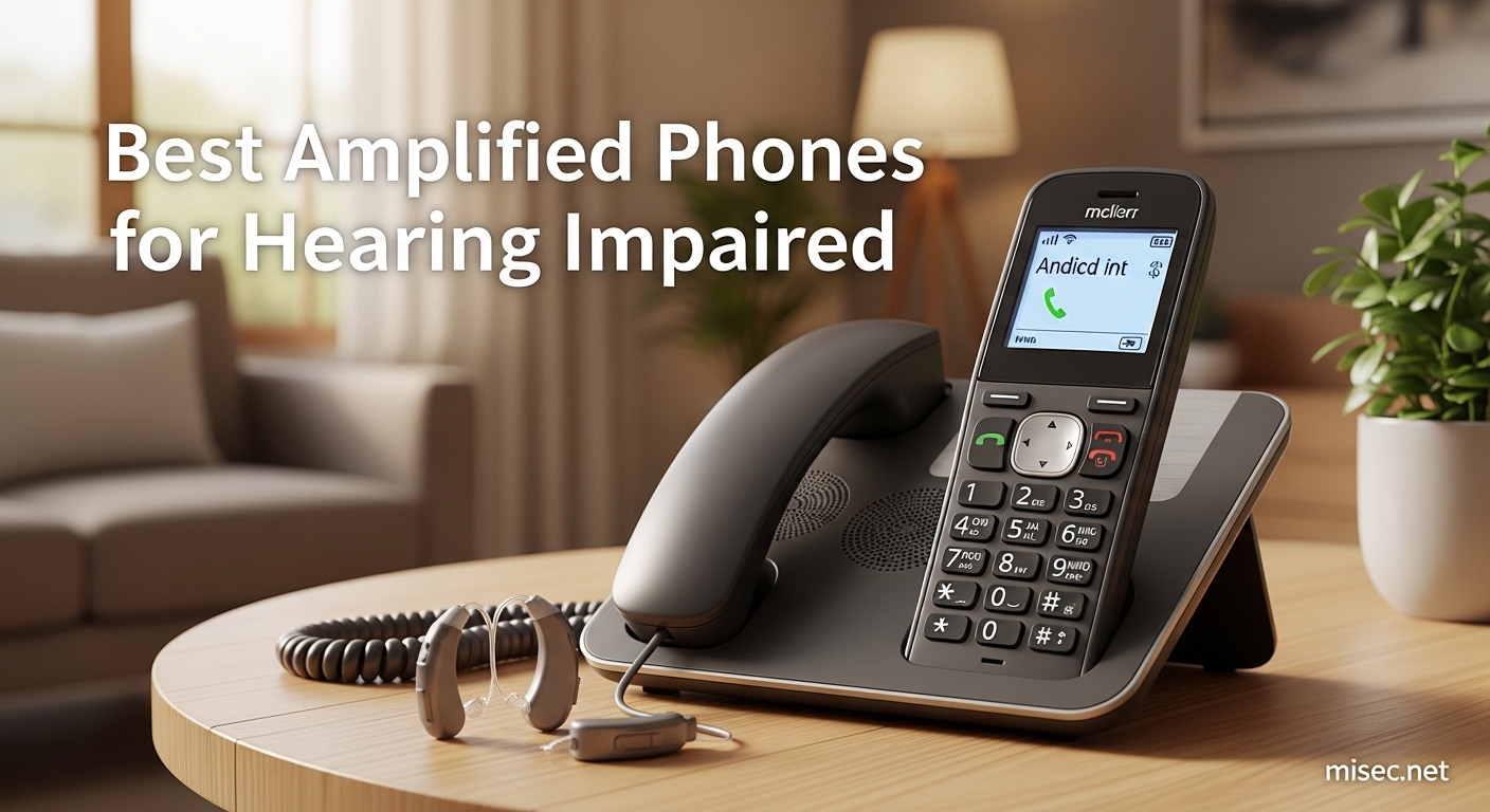 Best Amplified Phones for Hearing Impaired