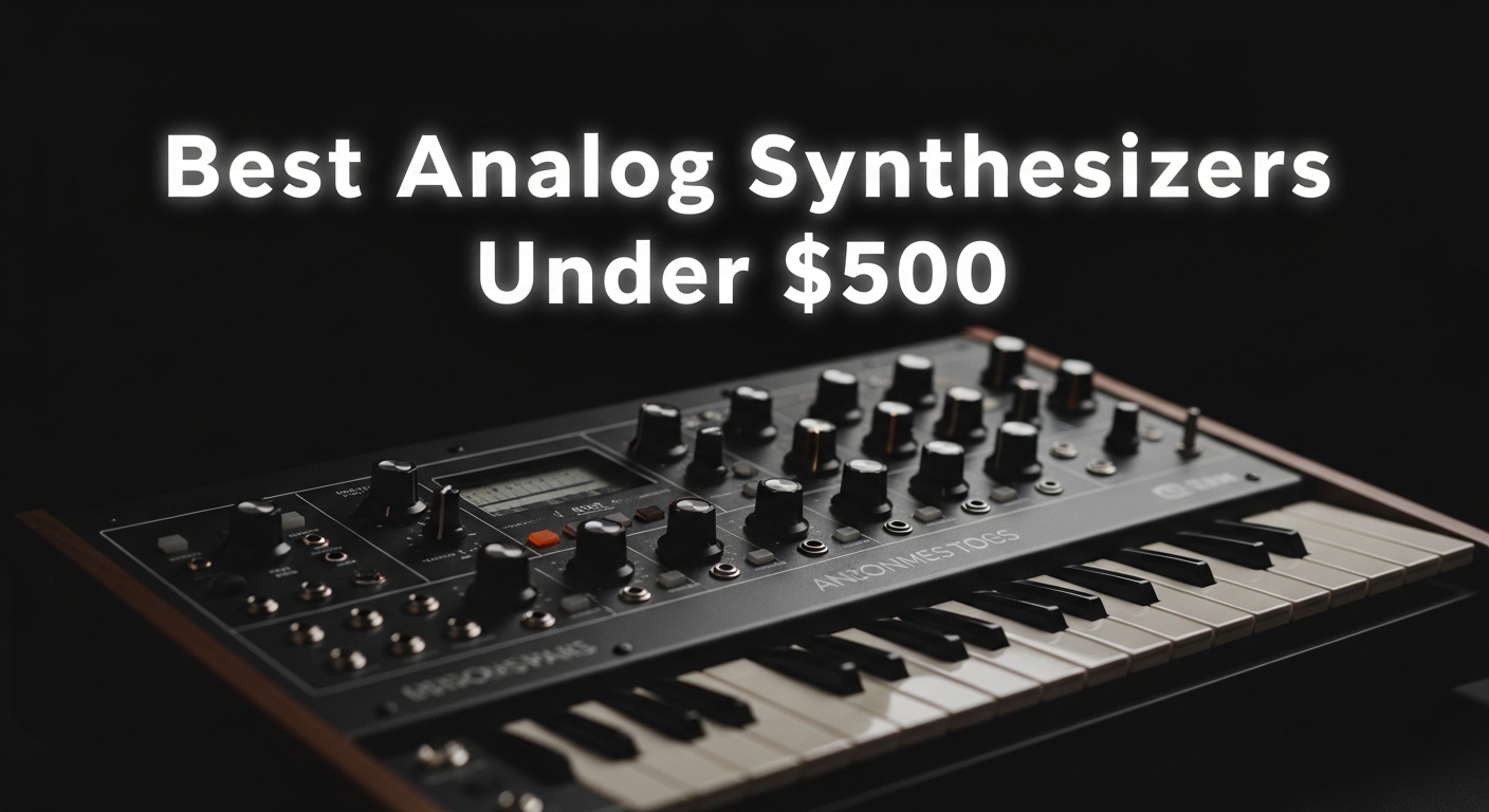 Best Analog Synthesizers Under $500