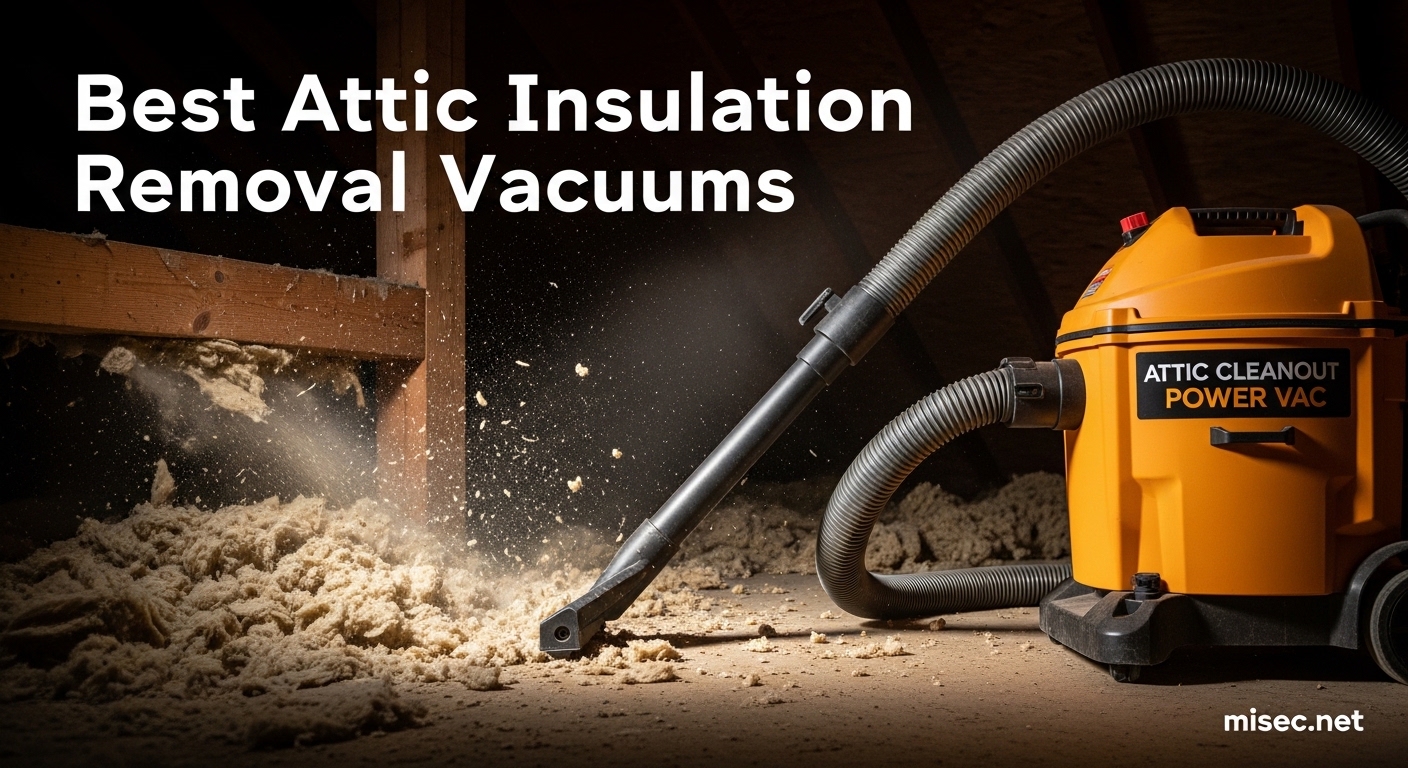 Best Attic Insulation Removal Vacuums