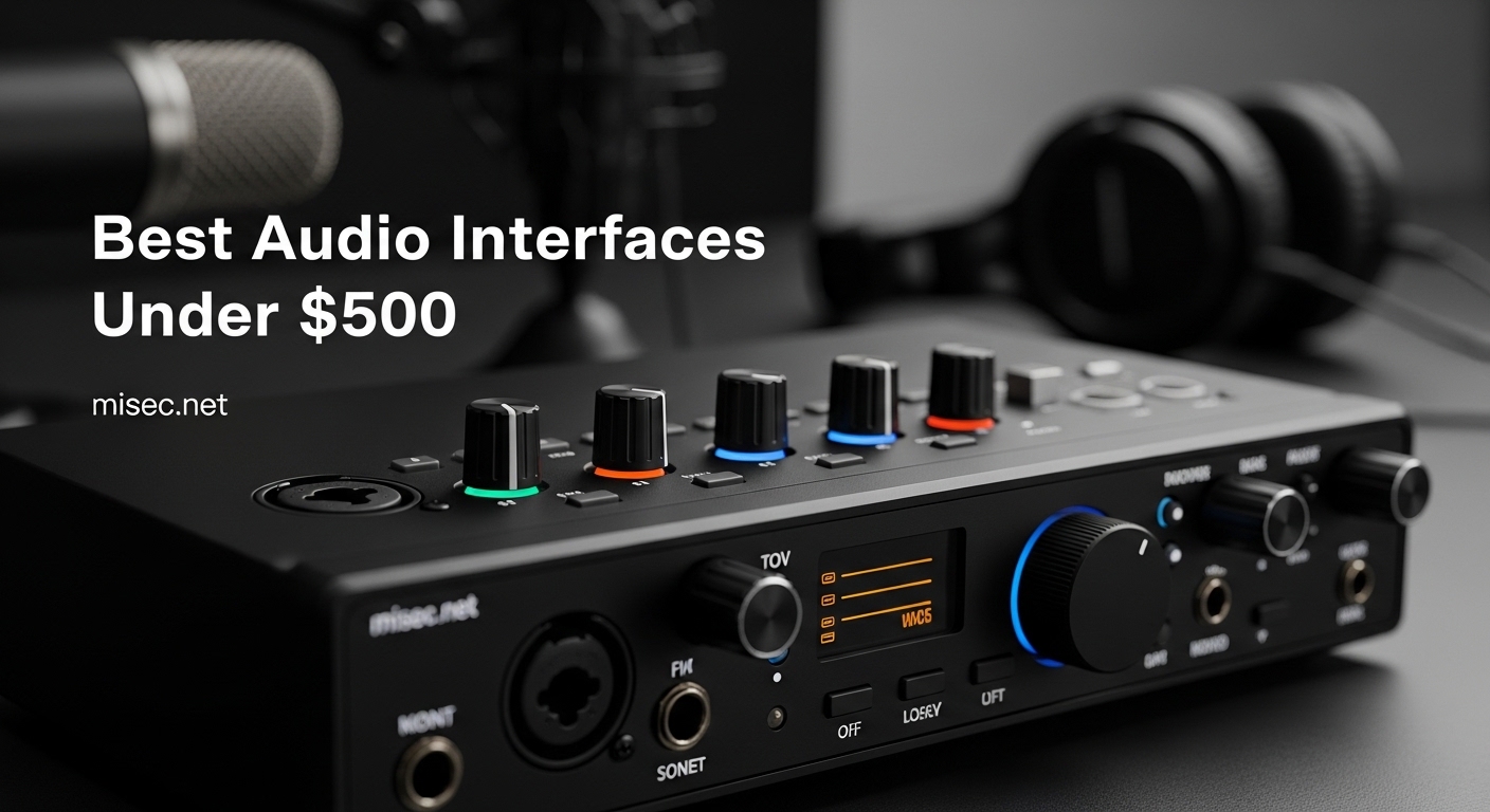 Best Audio Interfaces Under $500