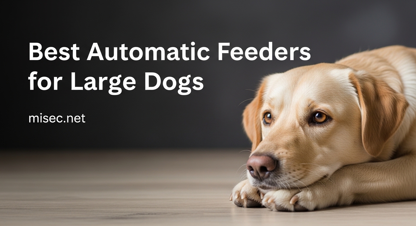 Best Automatic Feeders for Large Dogs